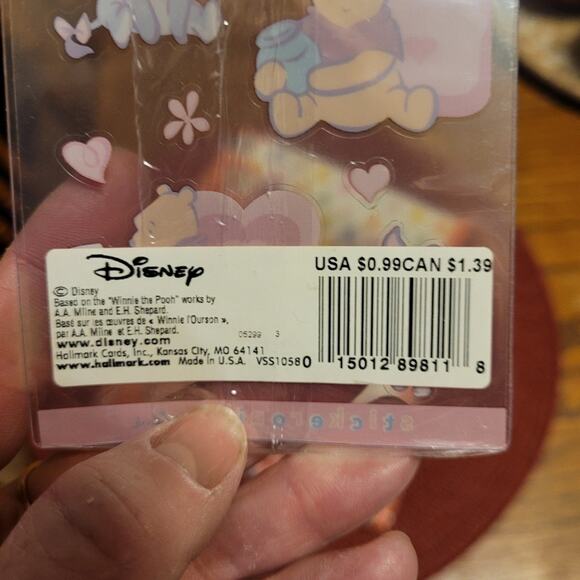 Vintage Valentines Sticker Lot Of 6 Packages Hallmark USA Made School Teacher - Picture 3 of 8